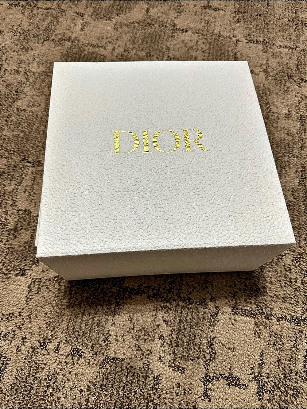 Dior White Gift Box and bag